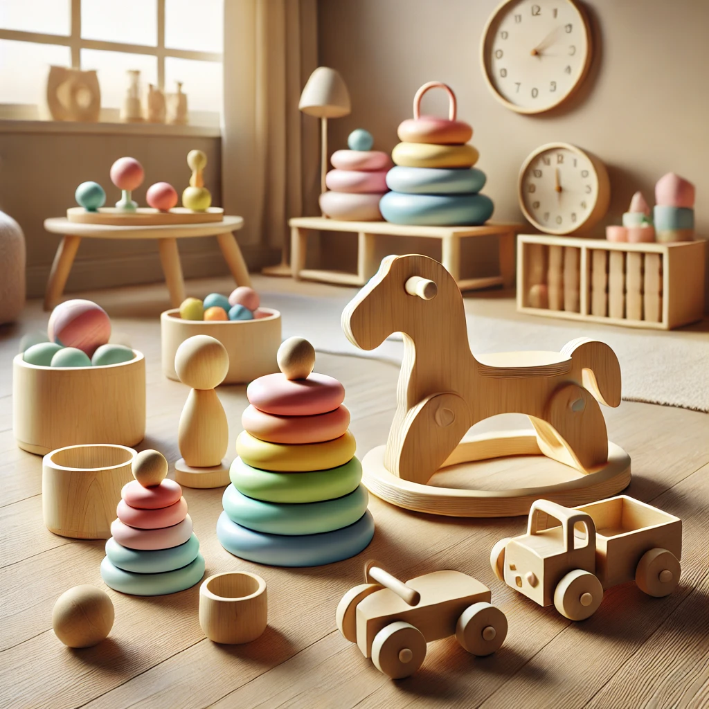 Montessori-inspired toys for 11-month-olds to encourage independent play